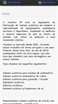 Mobile Screenshot of acusticajf.com